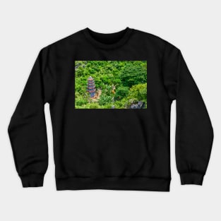 Xi Loi Pagoda, Da Nang, Vietnam. Crewneck Sweatshirt